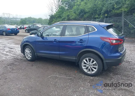 2021 Nissan Rogue Sport Sv Awd Xtronic Cvt из США, поврежденный, VIN JN1BJ1BW2MW450204